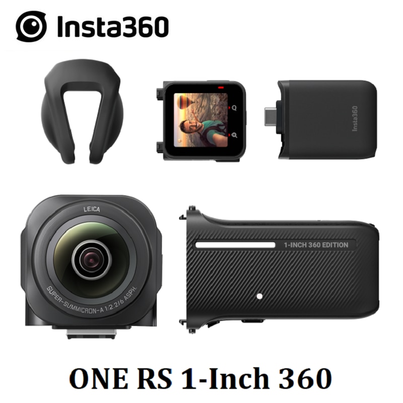 Insta360-ONE RS ׼ ī޶ 1 ġ 360  6K 360 ī޶  1 ġ  21MP 360 , Leica FlowState ׼ķ